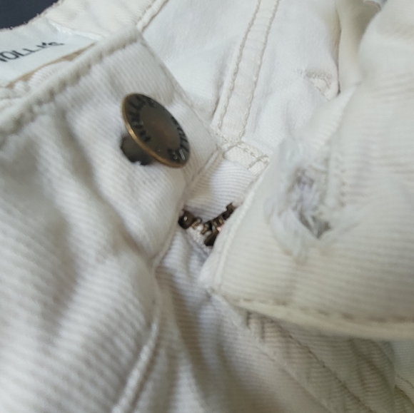 Rollas white straight leg jean - Picture 8 of 8